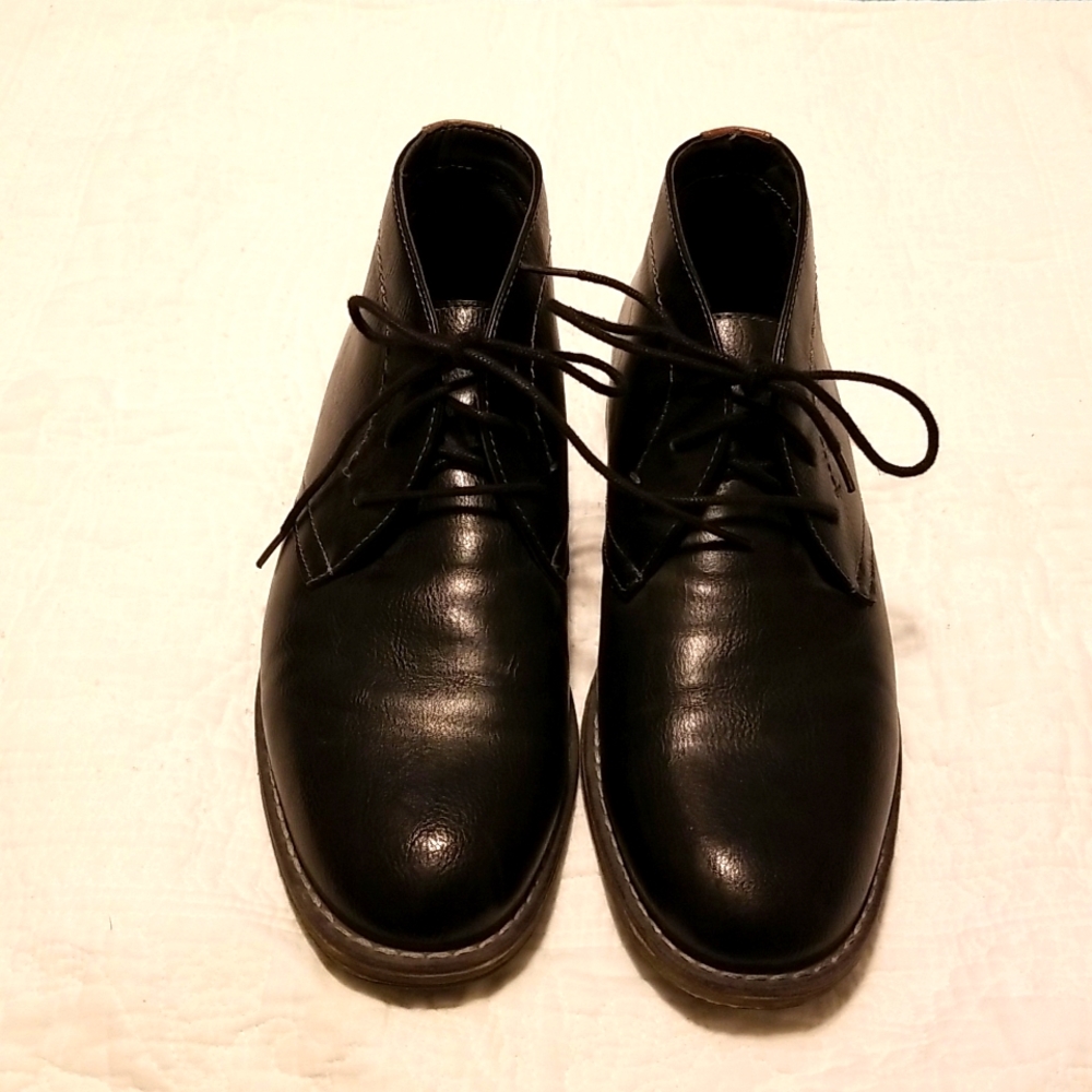 Sonoma Men's Black Dress Boots Size 9.5